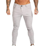 MUYOGRT Jeans Man High Street Casual Feet Pants Fashion Men's Jeans Slim Tight Hole Denim Street Hip Hop Pants 2020 Fashion
