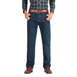 2019 Men Cotton Straight Classic Jeans Spring Autumn Male Denim Pants Overalls Designer Men Jeans High Quality Size 28-46